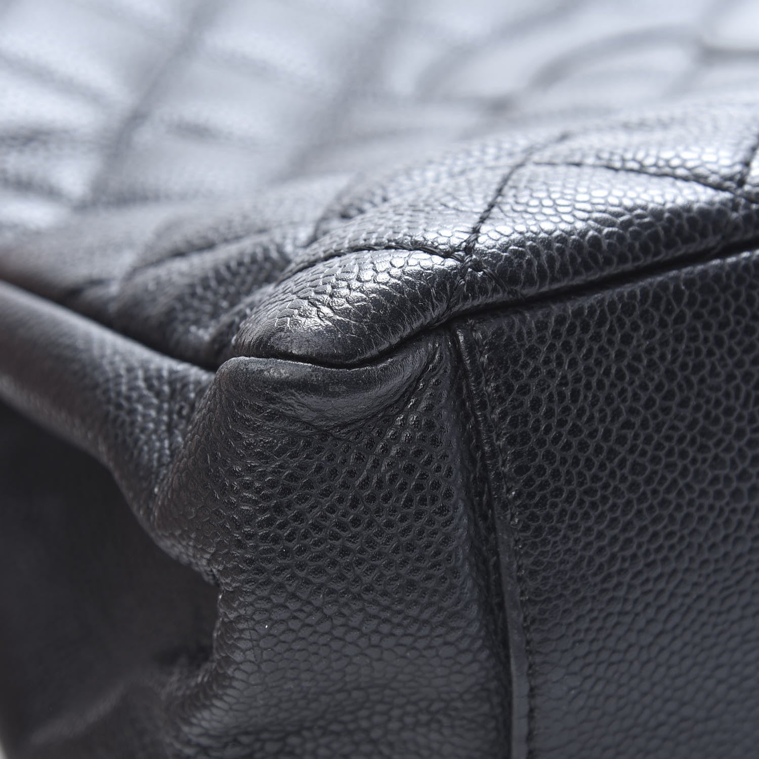 Chanel Caviar Quilted Grand Shopping Tote GST Black 11 of 14