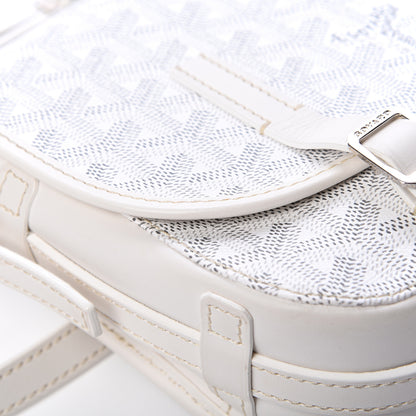 Goyard Goyardine Belvedere PM Messenger Bag White 9 of 12