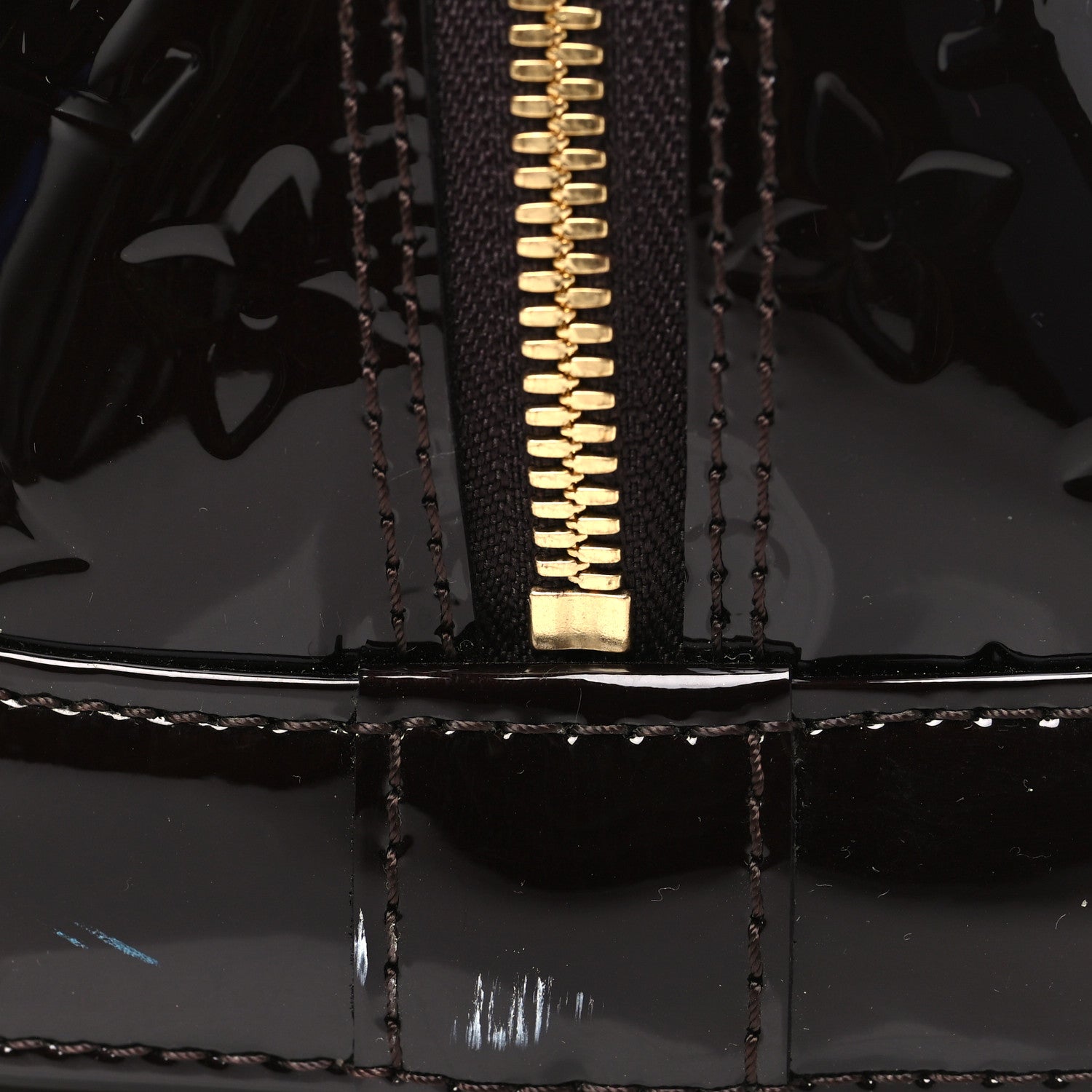 Louis Vuitton Vernis Alma PM Amarante 10 of 10