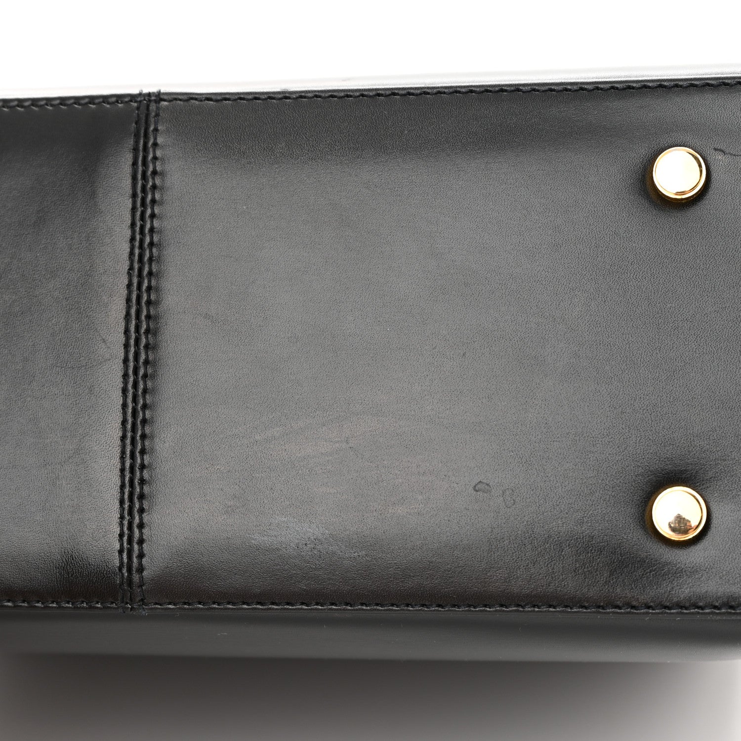 Salvatore Ferragamo Brushed Off Calfskin Iconic Large Top Handle Bag Black 14 of 17