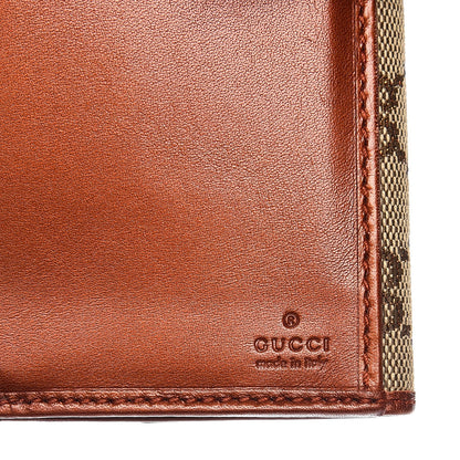 Gucci Monogram Dice Continental Wallet Bronze 6 of 10