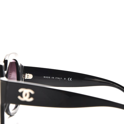 Chanel CC Sunglasses 5373 Black 6 of 8