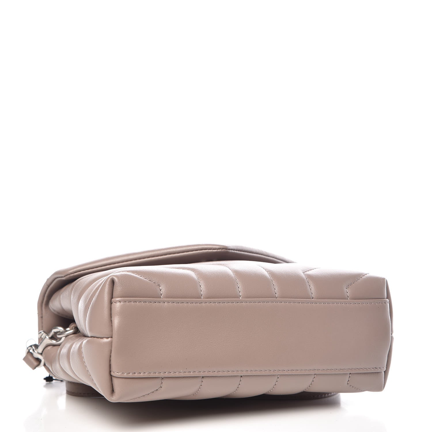 Saint Laurent Calfskin Y Quilted Monogram Toy Loulou Crossbody Bag Pink 4 of 10
