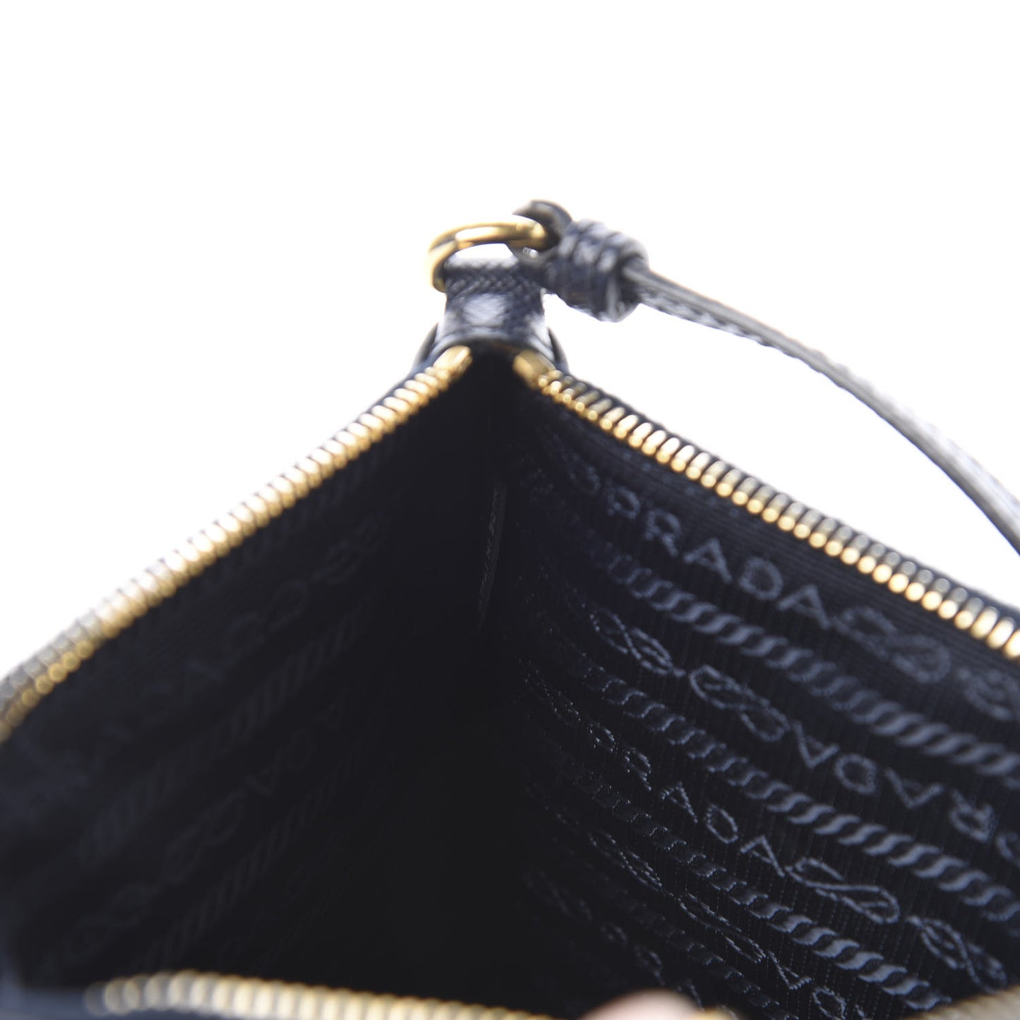 Saffiano Pochette Bag Baltico