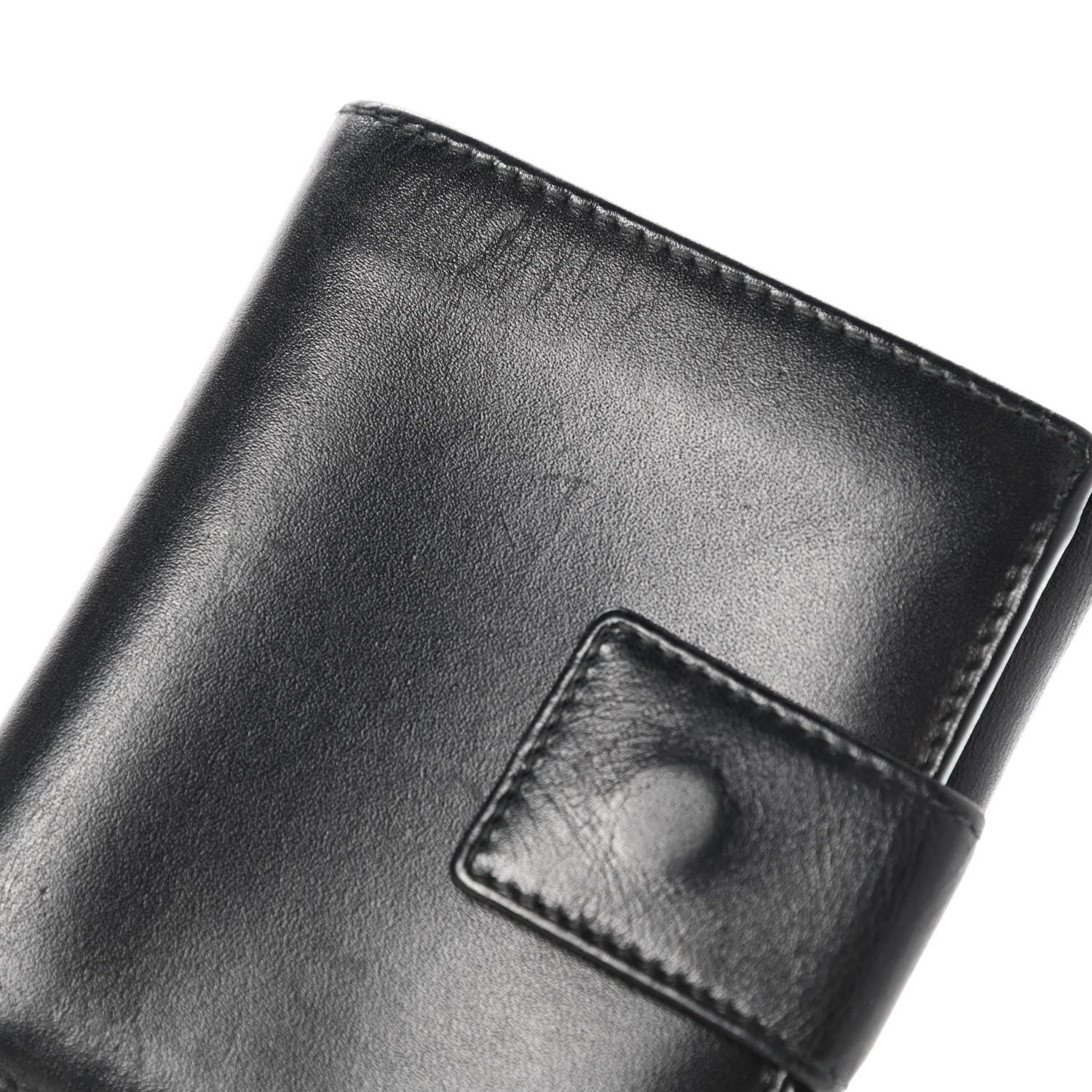 Gucci Calfskin Compact Wallet Black 9 of 17