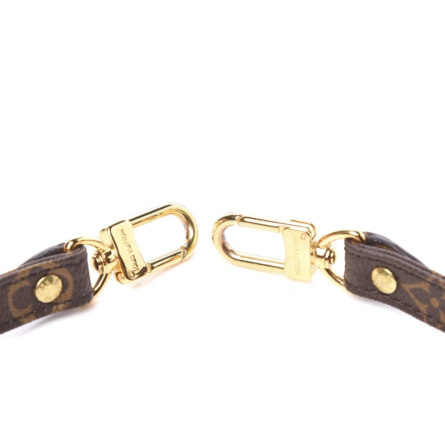 Louis Vuitton Monogram 16mm Adjustable Shoulder Strap 3 of 4