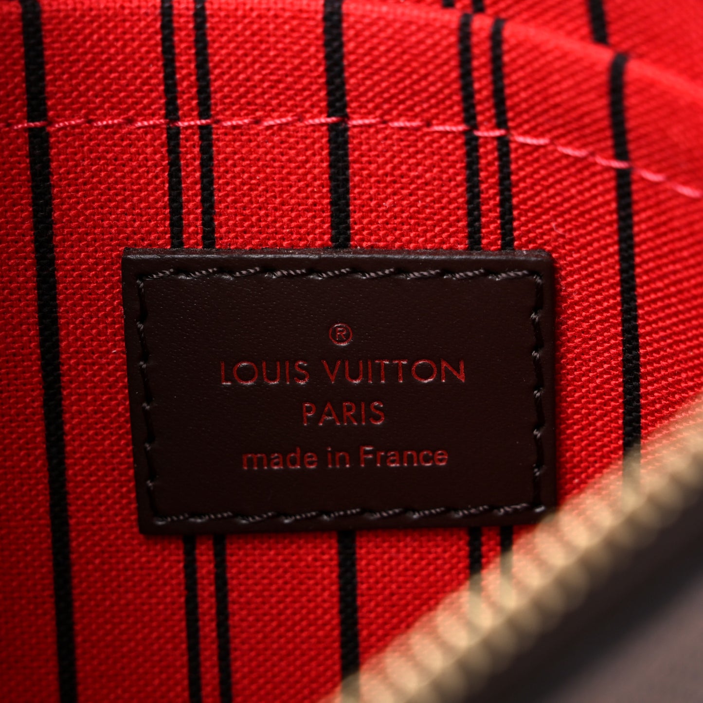 Damier Ebene Neverfull PM Pochette