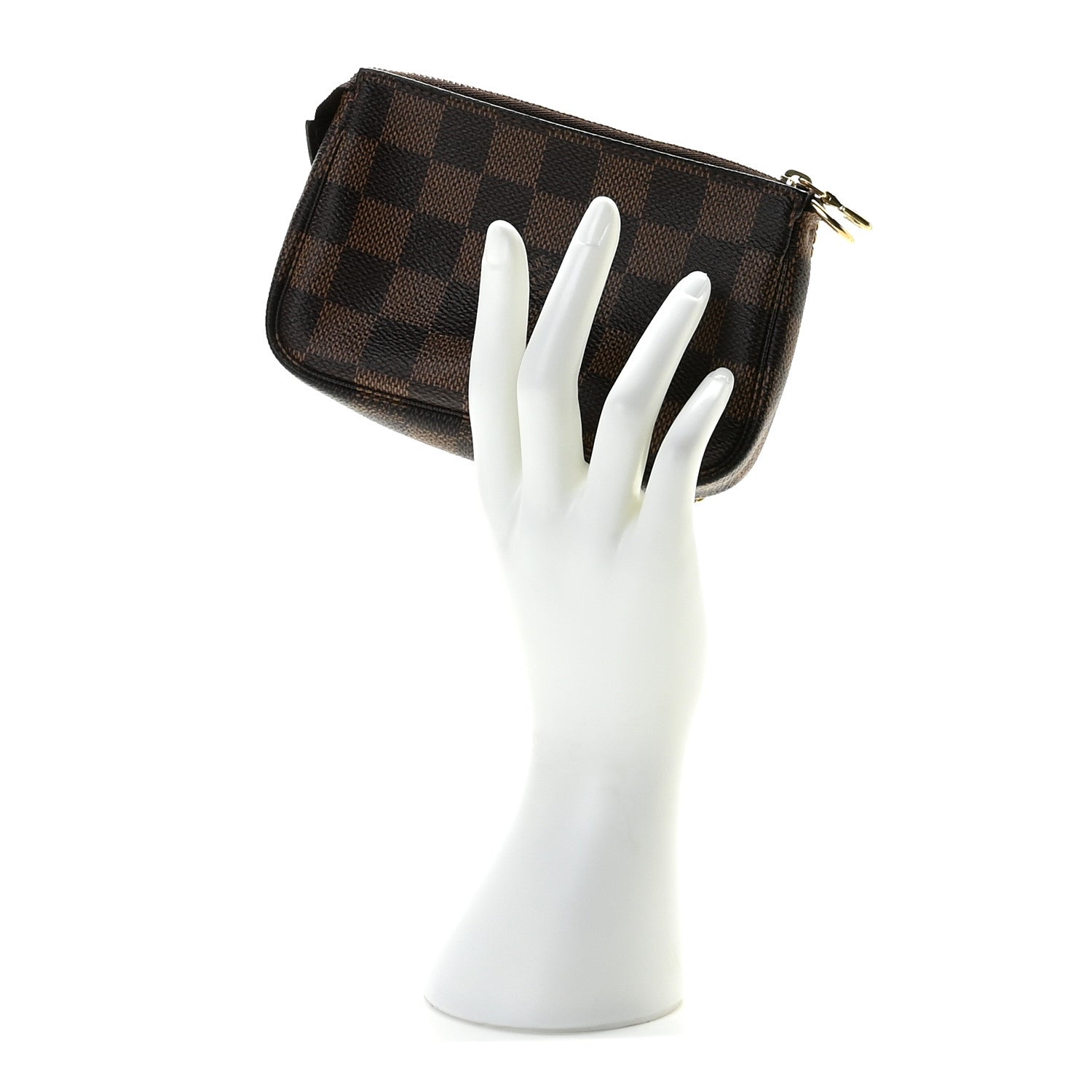 Louis Vuitton Damier Ebene Mini Pochette Accessories 2 of 10