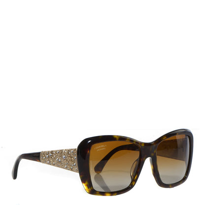 Chanel Bijoux Sunglasses Tortoise 3 of 7