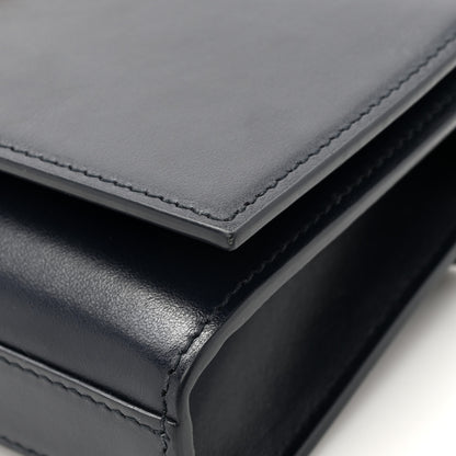 Saint Laurent Smooth Calfskin Monogram Kate Belt Bag Deep Marine Black 13 of 16