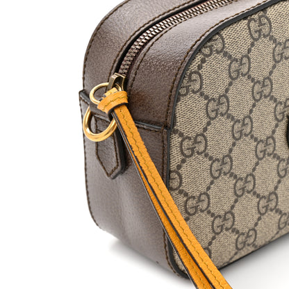 Gucci GG Supreme Monogram Web Neo Vintage Shoulder Bag Beige New Acero Crop 15 of 17