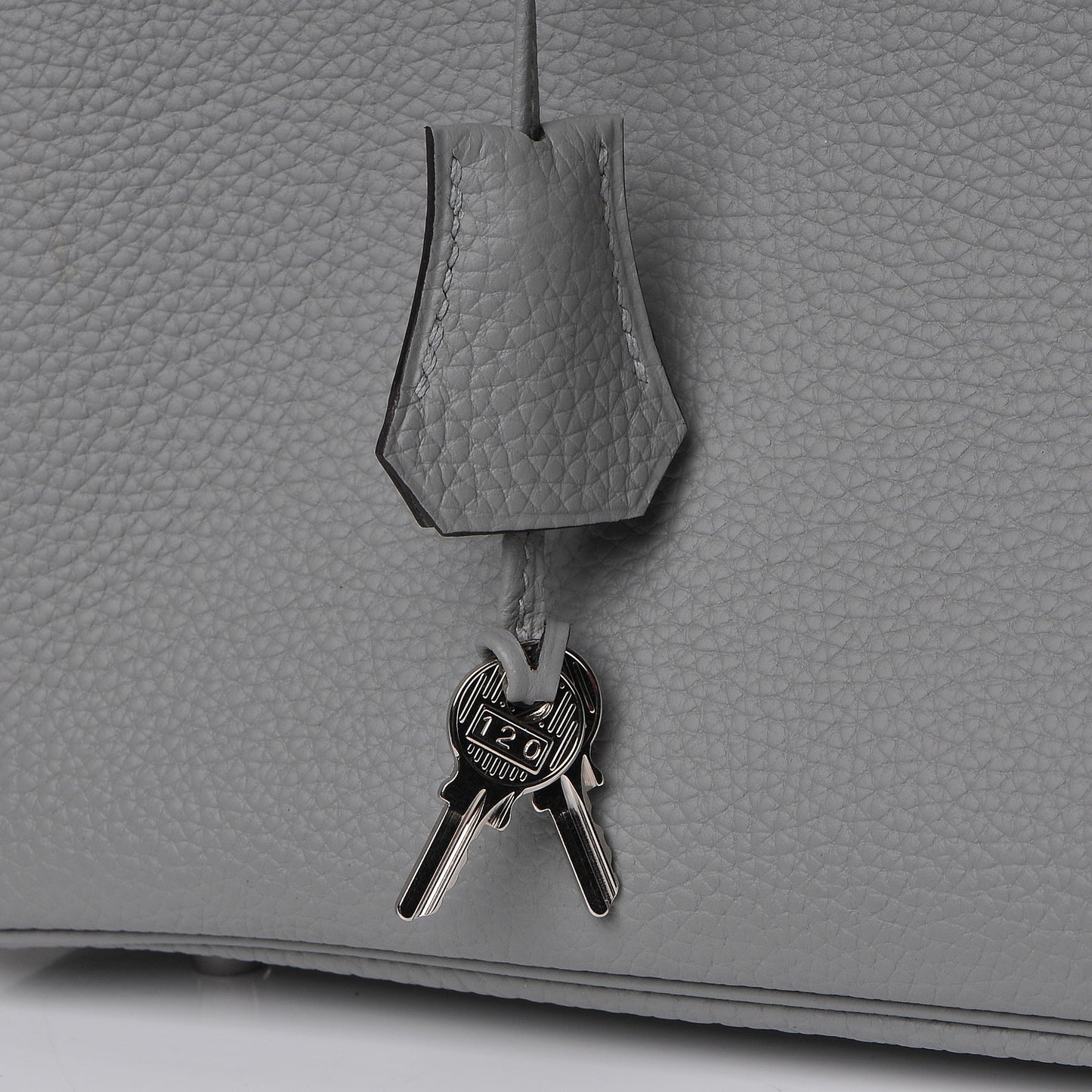 Togo Birkin 30 Gris Mouette