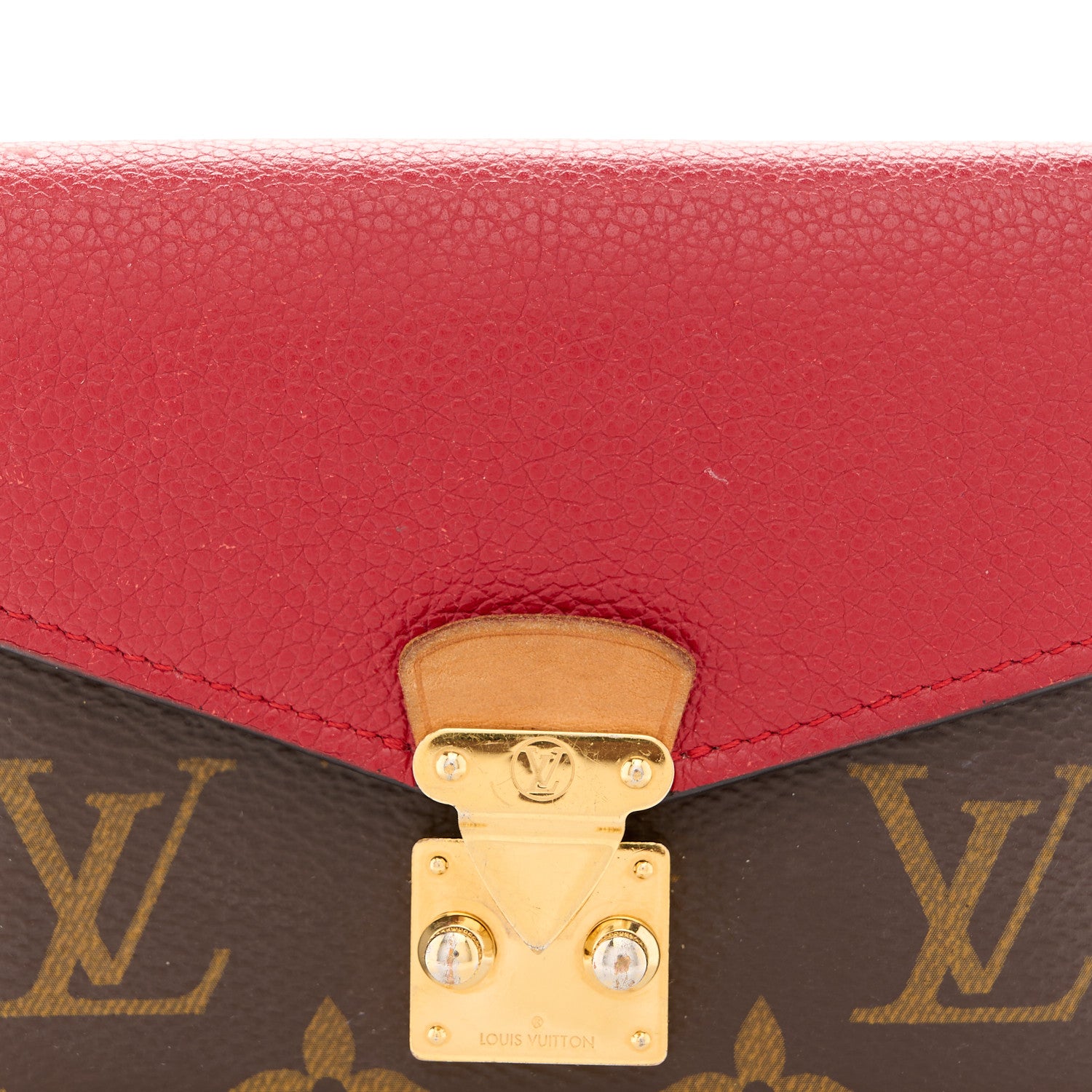 Louis Vuitton Monogram Pallas Compact Wallet NM Cerise 7 of 10