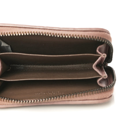 Bottega Veneta Nappa Intrecciato Zip Around Coin Purse Truffle 5 of 8