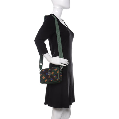 MCM Nylon Camo Dieter Small Camera Crossbody Bag Eden 2 of 9