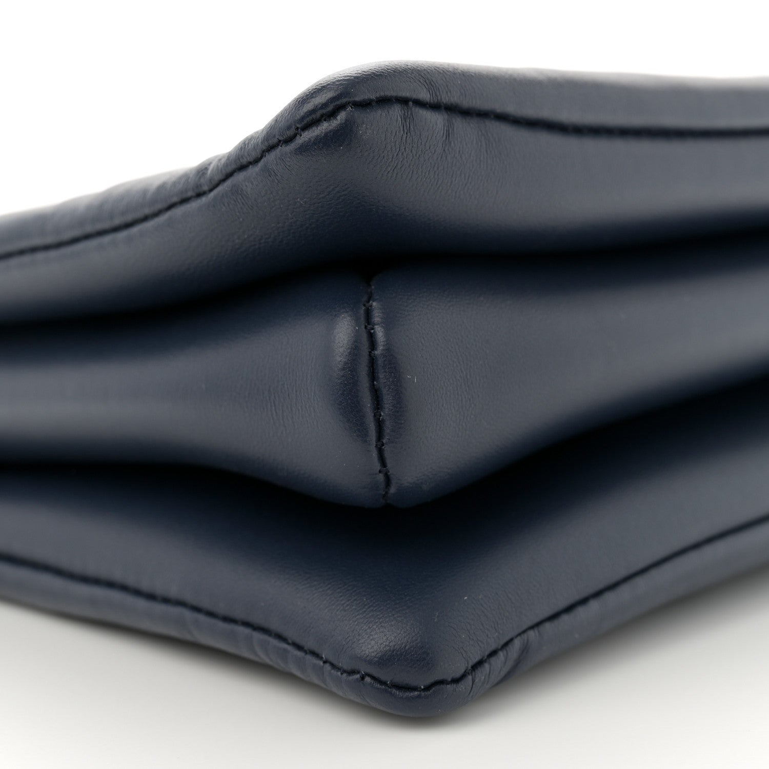 Louis Vuitton Lambskin Embossed Monogram Coussin PM Navy 8 of 9