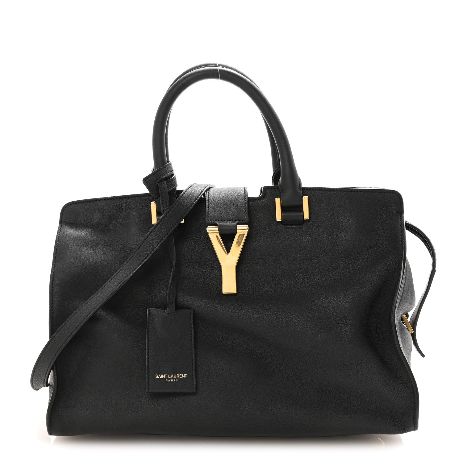 Saint Laurent Calfskin Small Classic Y Cabas Black 1 of 9