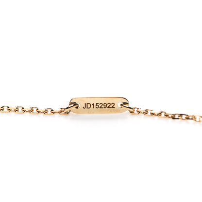 Van Cleef & Arpels 18K Yellow Gold Mother of Pearl Sweet Alhambra Pendant Necklace 5 of 6