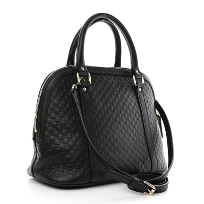 Gucci Microguccissima Medium Dome Bag Black 3 of 10