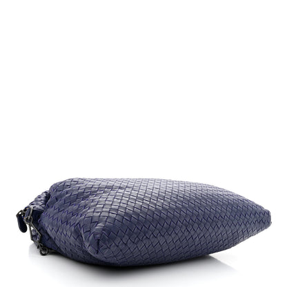 Bottega Veneta Nappa Intrecciato Medium Convertible Tote Baltic Blue 5 of 12