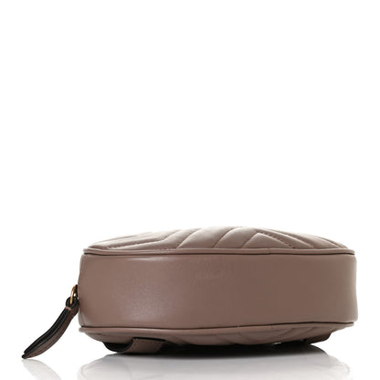 Gucci Calfskin Matelasse GG Marmont Belt Bag 85 34 Porcelain Rose 4 of 16