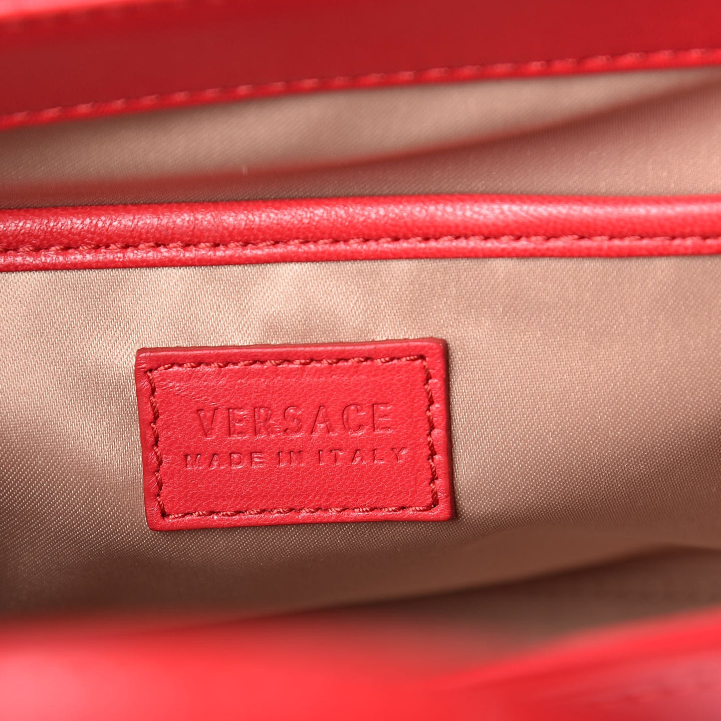 Patent Small Signature Bag Red