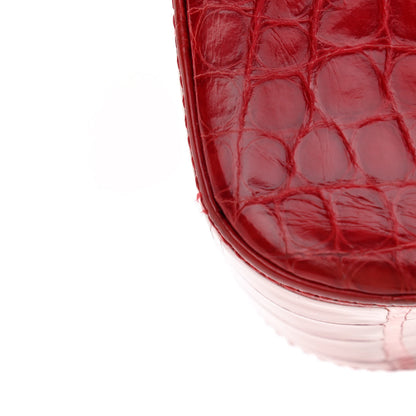 Chanel Alligator Medium Double Flap Red 13 of 17