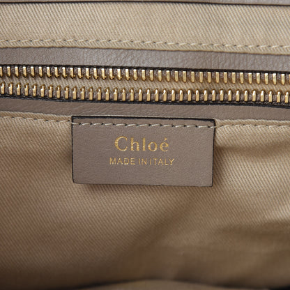 Chloe Suede Calfskin Medium Faye Backpack Motty Grey 6 of 18