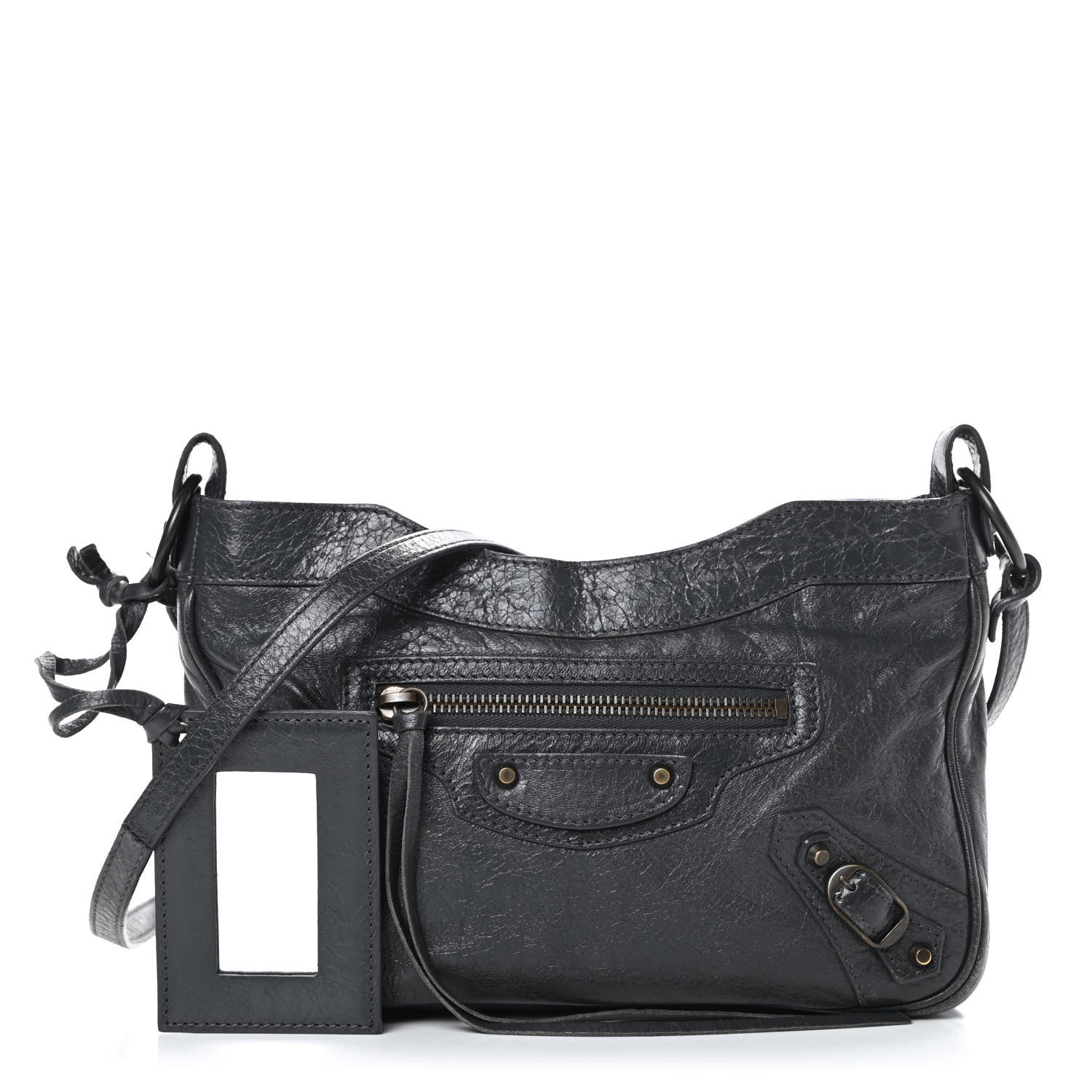 Balenciaga Agneau Classic Hardware Hip Gris Fossile 1 of 15