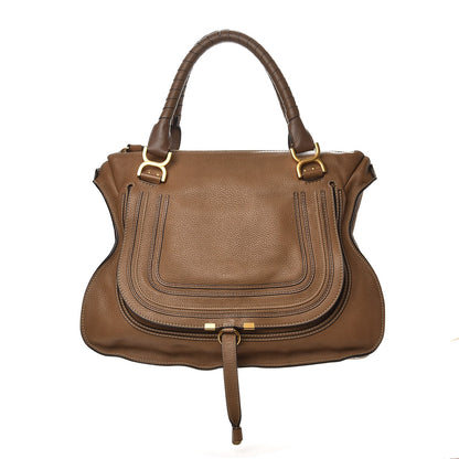 Chloe Calfskin Large Marcie Satchel Nut 1 of 9