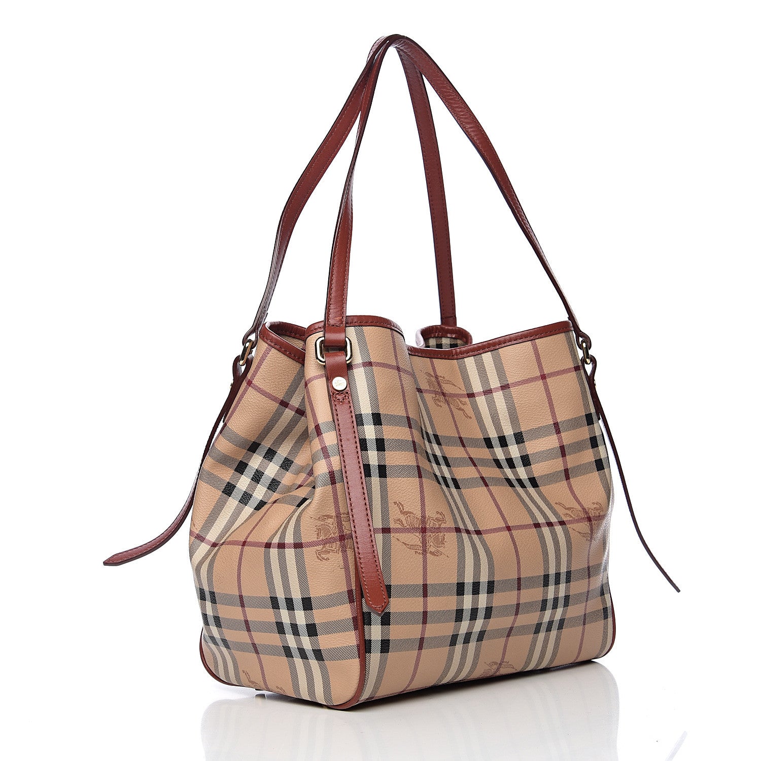 Burberry Haymarket Check Small Canterbury Tote 2 of 9