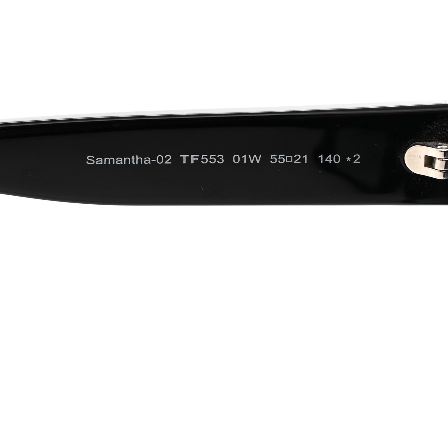 Samantha Cat Eye Sunglasses TF553 Black