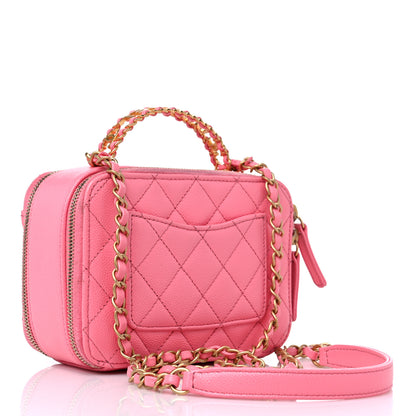 Chanel Caviar Quilted Pick Me Up Mini Vanity Case 3 of 17