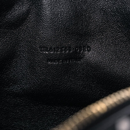 Saint Laurent Calfskin Printed Polka Dot Mini Lou Camera Bag Black Crema Soft 7 of 13