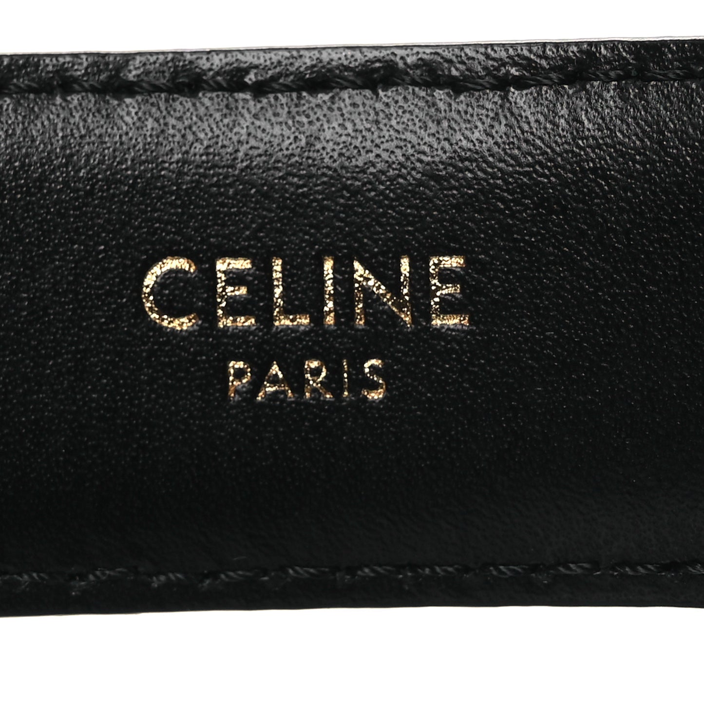 Box Calfskin Medium Triomphe Belt 80 32 Black