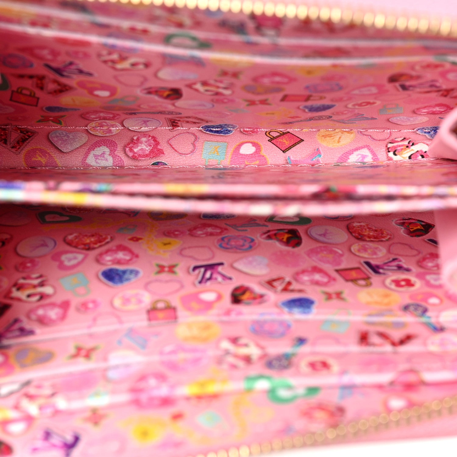 Louis Vuitton Vernis Valentine's Day Zippy Coin Purse Mochi Pink 4 of 6