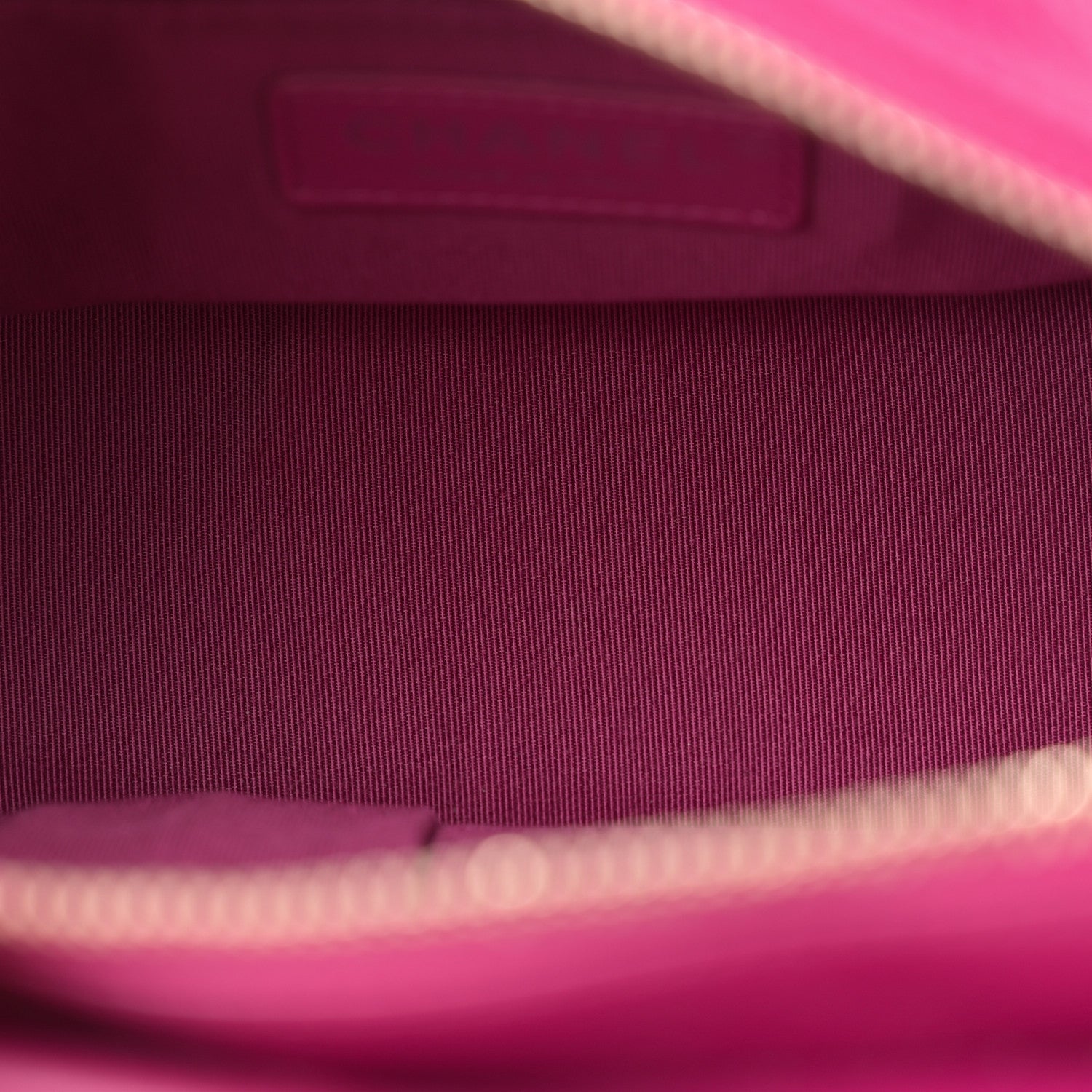 Chanel Aged Calfskin Quilted Small Gabrielle Hobo Fuchsia 5 of 10