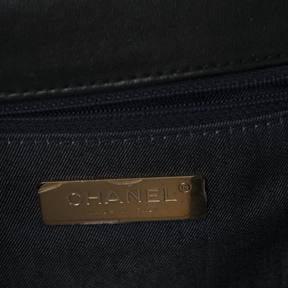Chanel Lambskin CC Mania Flap Bag Black 6 of 9