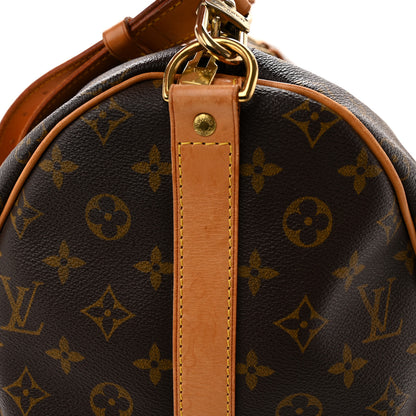 Louis Vuitton Monogram Keepall Bandouliere 55 17 of 19