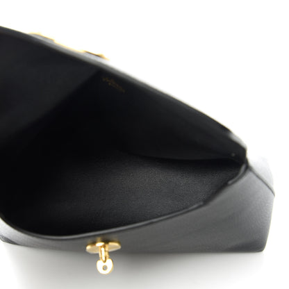 Mulberry Small Classic Grain Darley Cosmetic Pouch Black 5 of 9