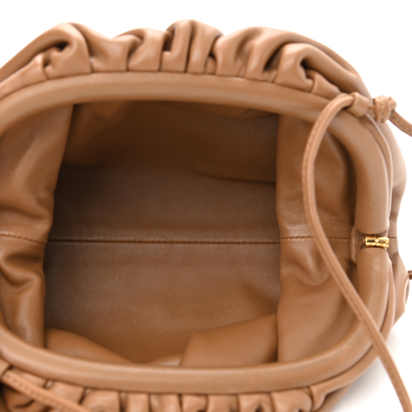 Butter Calfskin The Mini Pouch Camel