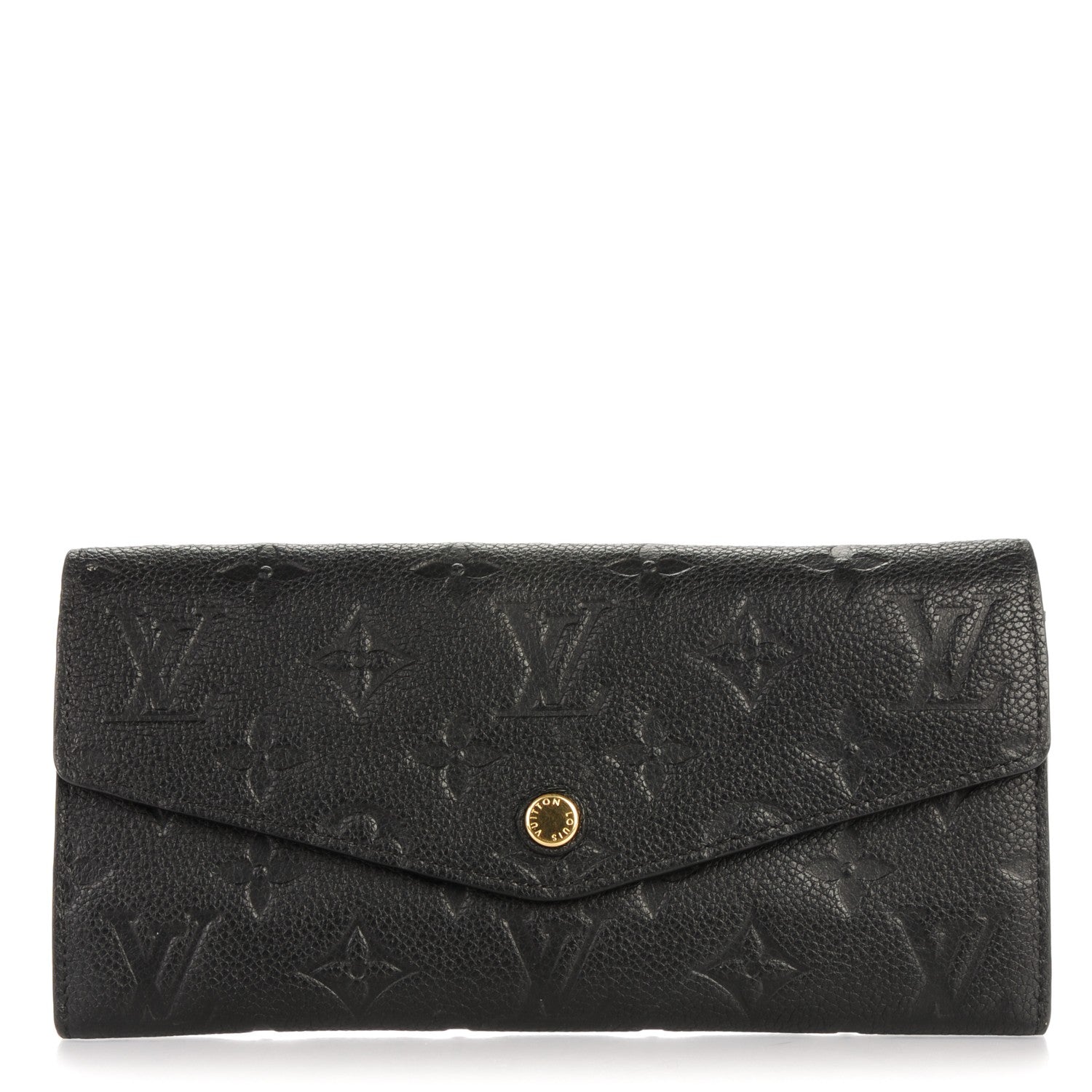 Louis Vuitton Empreinte Curieuse Wallet Black 1 of 8