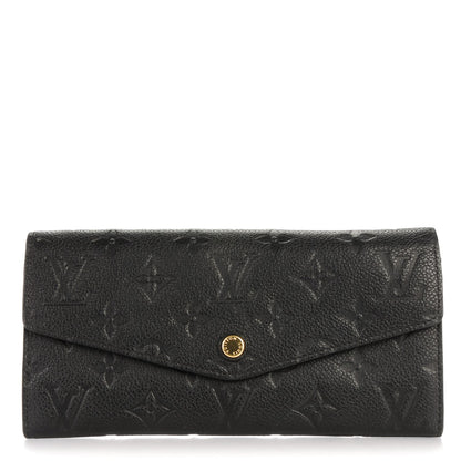 Louis Vuitton Empreinte Curieuse Wallet Black 1 of 8