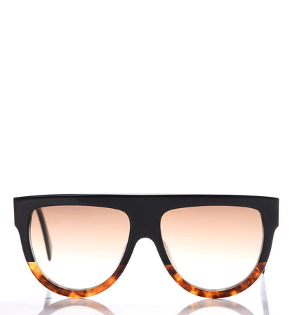 Celine Shadow Sunglasses CL 41026/S Black Havana 2 of 7