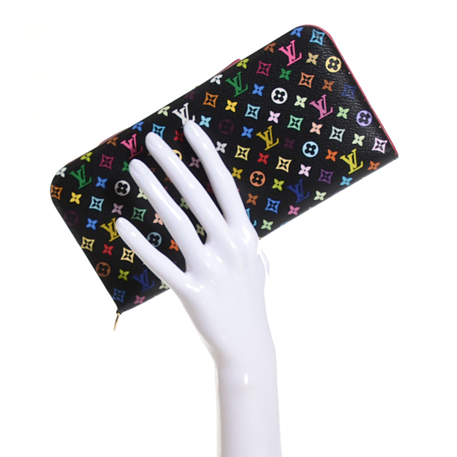 Louis Vuitton Monogram Multicolor Insolite Wallet Noir Grenade 3 of 14