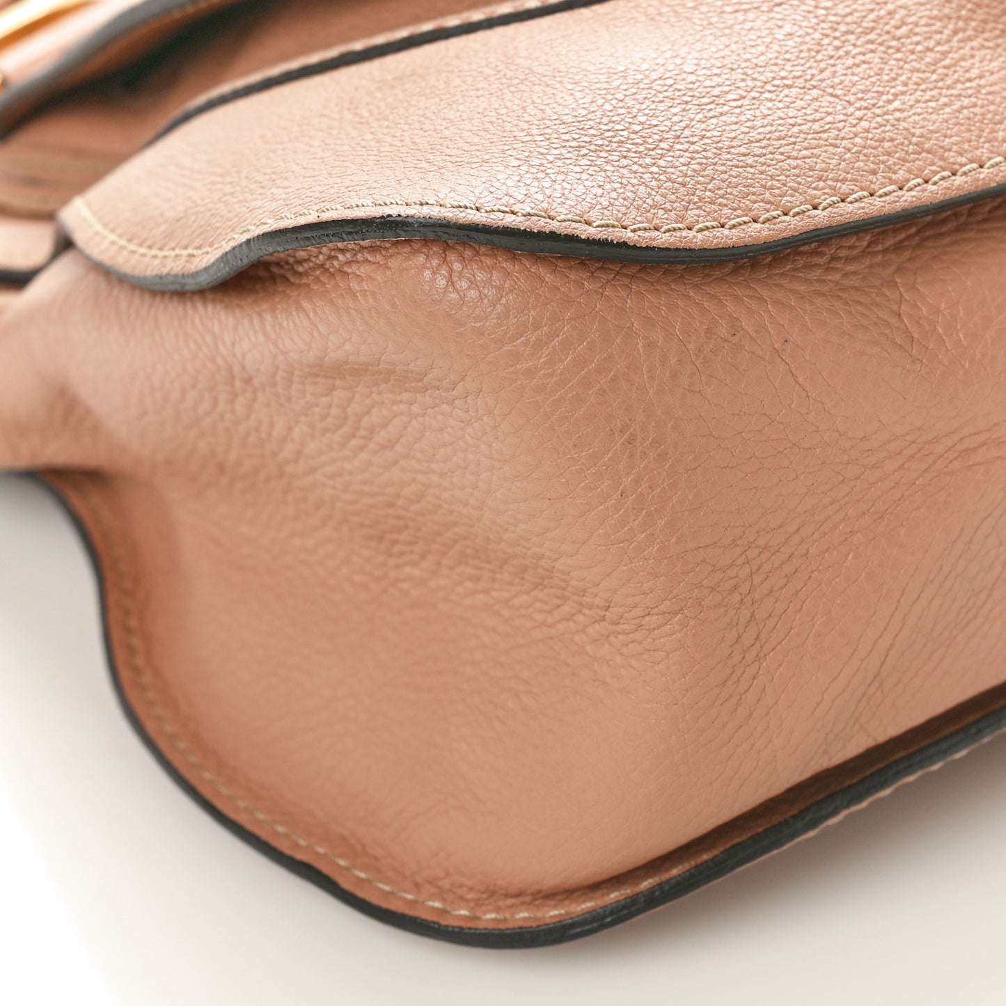 Calfskin Medium Marcie Satchel Blush Nude