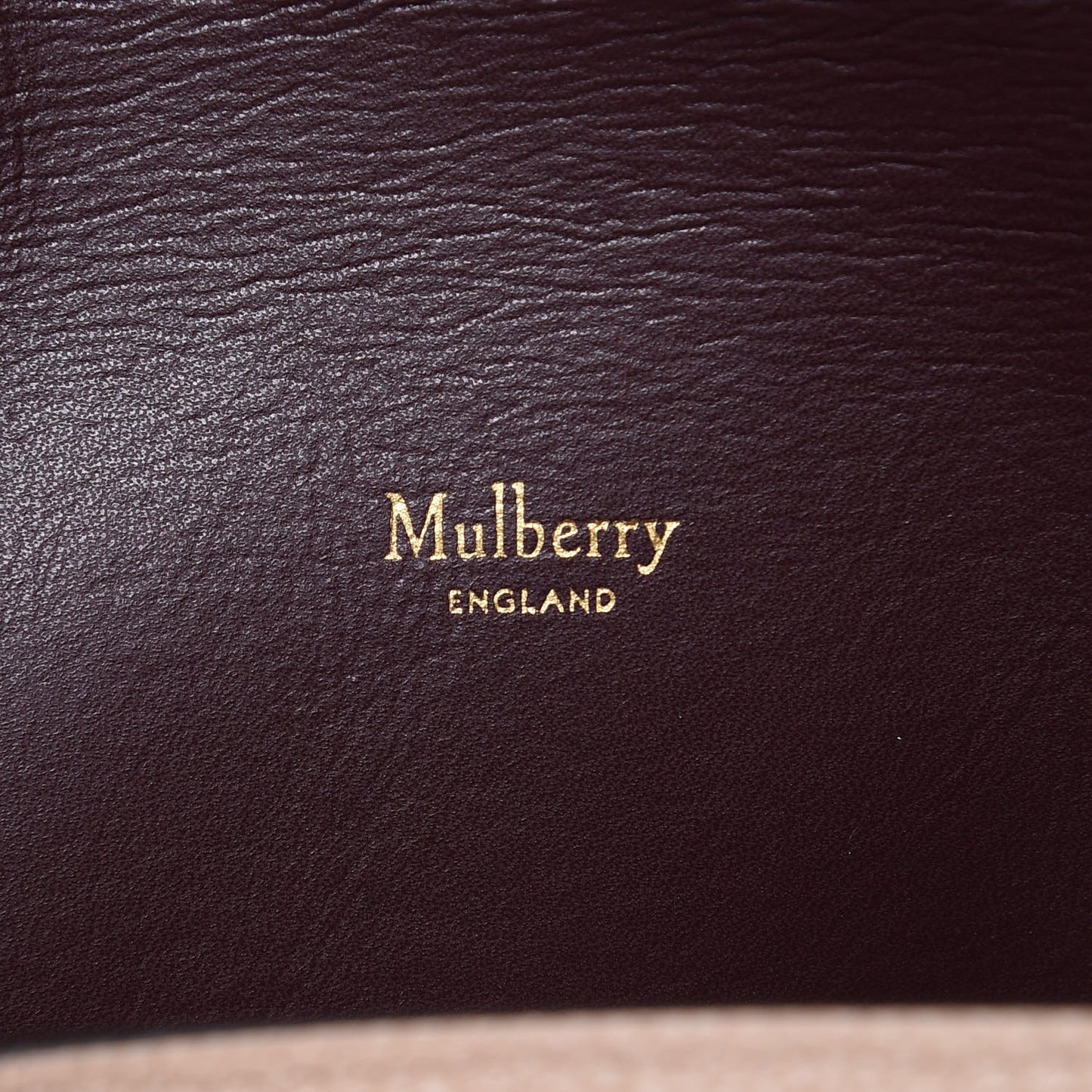 Small Classic Grain Darley Cosmetic Pouch Rosewater