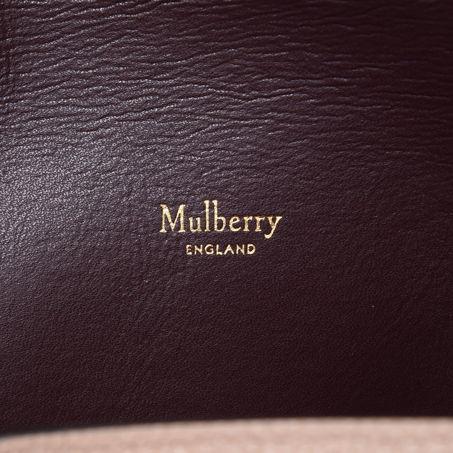 Mulberry Small Classic Grain Darley Cosmetic Pouch Rosewater 8 of 8