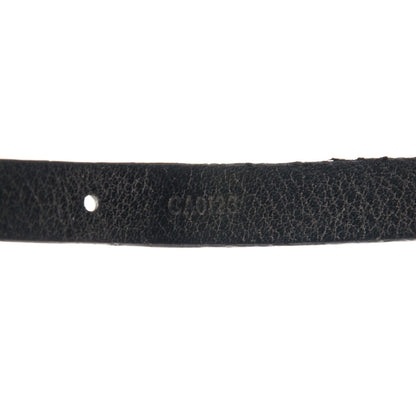 Louis Vuitton Calfskin Stamp It Bracelet 17 Black 7 of 9