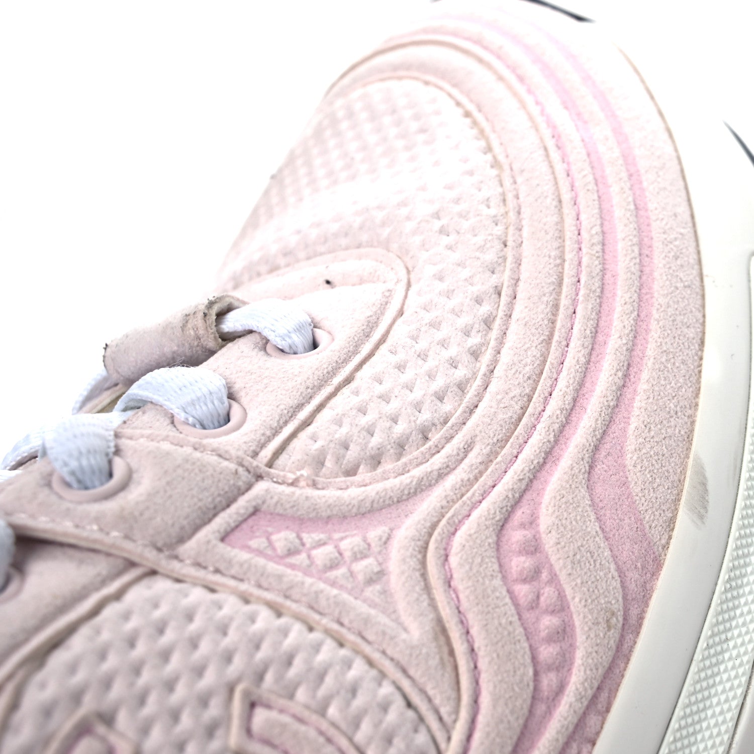 Chanel Fabric CC Womens Sneakers 35 Light Pink 14 of 15